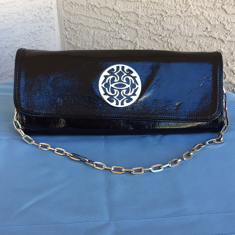 Steve Madden Clutch Bag with Silver Chain Handle